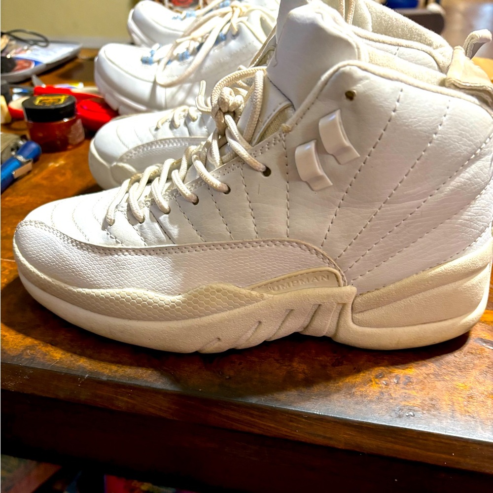 Nike Air Jordan 12.  Size 6.  Cannot authenticate.
